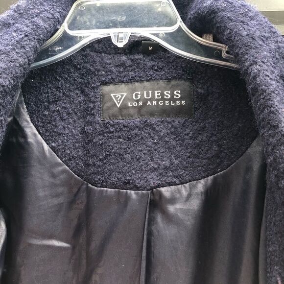 Guess wool Navy blue coat - Picture 6 of 10